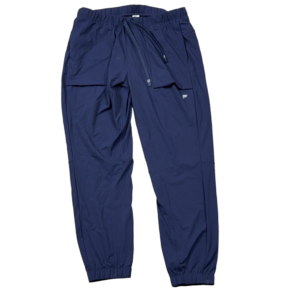 Fabletics Salar Jogger Pants Women's M Navy Blue Tapered Running